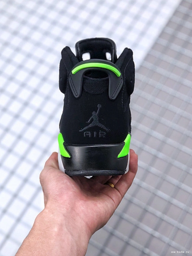 Chep Onekick Jordan 'Electric Air 6 003 Green' CT8529 Retro 0811